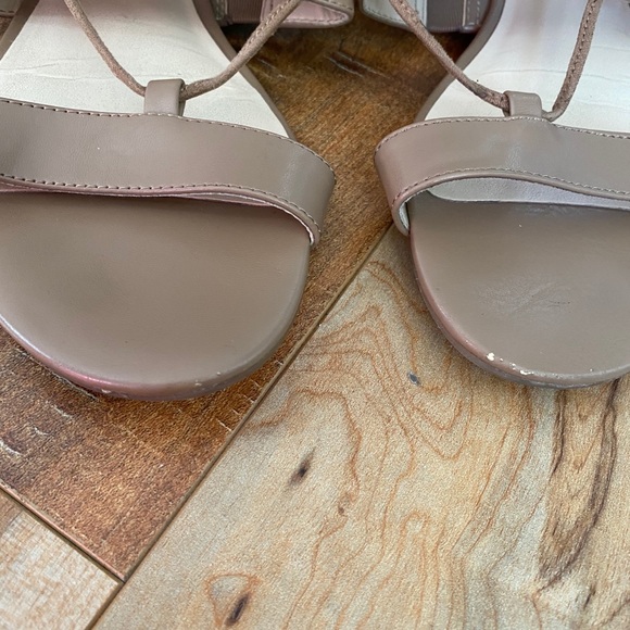 Nine West Decima Gladiator sandals Nude lace up - Picture 3 of 10